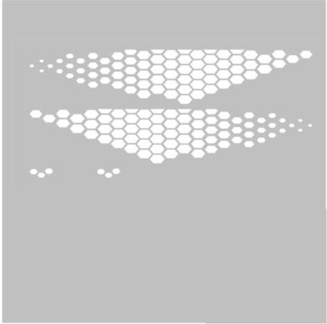 Winglet Diffusor 1Set Für VW Für Golf 4 5 6 7 Für TSI Für TCR Für Polo Racing Körper Aufkleber Auto Aufkleber Tür Seite Rock Decor Vinyl Aufkleber Auto Zubehör Seitenschweller(Weiß)