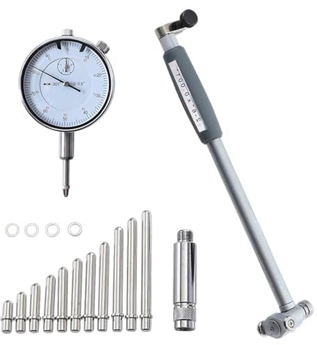 Dial Bore Gauge Internal Measuring Cylinder Tool 50-160mm 2-in-6in Bore Gauge Engine Hole Cylinder Measuring Gauge