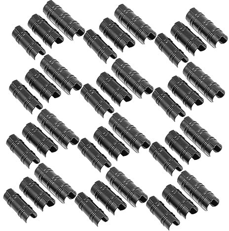 Happyyami 60pezzi Clip per Serra in Lega per Telai da Resistente e Compatta Accessorio Essenziale per Pellicole e Reti Ombreggianti da Giardino