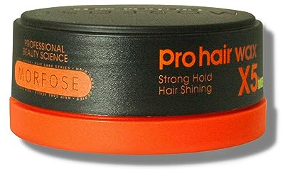 Morfose Hair Wax 150 ml - Haarwachs mit starkem Halt – Professionelles Styling ohne Glanz – Wasserbasiert & leicht auswaschbar (Strong Hold, 150 ml (1er Pack))