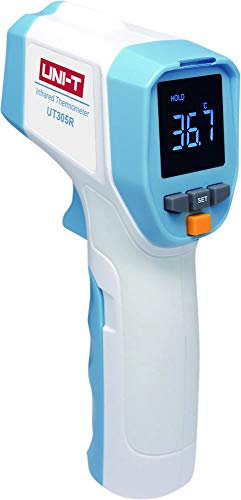UNI-T UT305R Infrarot-Thermometer 32 bis 42.9°C Berührungslose IR-Messung 0.3°C Optischer und aku