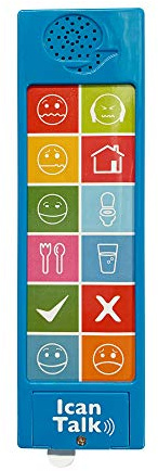 Start2learn Dispositivo sonoro di comunicazione portatile iCan Talk UK per esigenze speciali