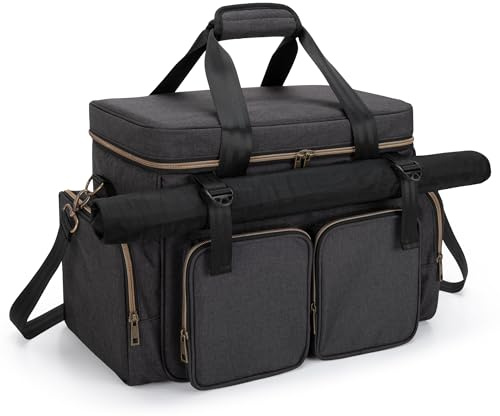 Trunab Tabletop RPG Adventurer's Bag – DND Travel Bag with Foam Vault