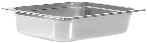 H&H Gastronorm GN 1/2 in Acciaio Inox cm 64,5x7x53 Made in Italy