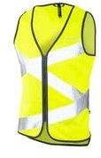 Wowow Crossroad Reflexweste Gelb/Silber XL