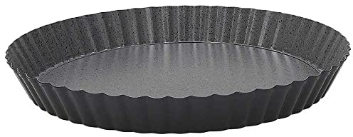 Tognana Premium Bakery Stampo Crostata Con Fondo Removibile 27,5 Cm Acciaio Al Carbonio Grigio