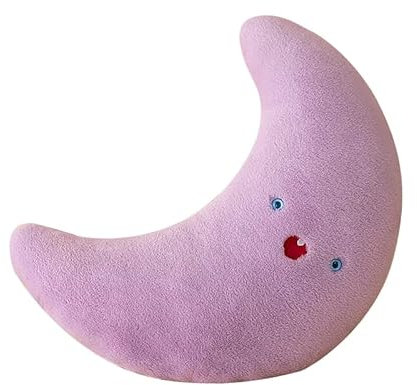 Kuschelkissen Kinder,Wolkenkissen,Dekokissen kinderzimmer Kissen Stern,Flauschiges Kinderkissen für Mädchen und Jungen, Weiches Plüschkissen Zierkissen für Babyzimmer, Schlafzimmer, Kinderzimmer Deko