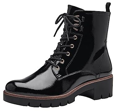 Tamaris Damen Stiefel Vegan schwarz 40