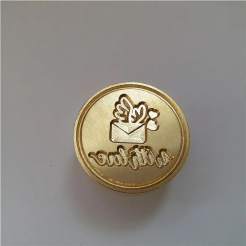 Wachssiegelstempel, Baum Liebe Blume Krone Rose Wachssiegelstempel Retro Antik Siegelwachs Scrapbooking Stempel Kopf Hochzeit dekorative Einladung Stil 17