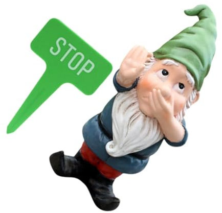 HYTROVE 1ensemble Figurine De GNOME De Jardin Décoration Adorable pour Extérieur Et Intérieur Ornement Festif pour Maison Sculpture Créative Et Originale Idée pour Noël