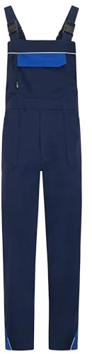 BWOLF ARES - Salopette da lavoro in 100% cotone, pantaloni da lavoro