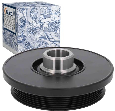 VAICO Riemenscheibe, Kurbelwelle V20-4994 | V20-4994 passend für 3 4 5 6 7 X3 X4 X5 X6 | V20-4994