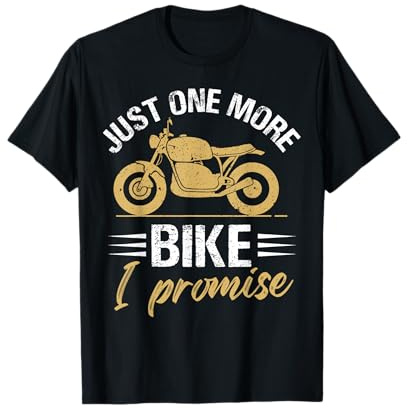 Solo una Moto más Que Prometo Motociclismo Camiseta