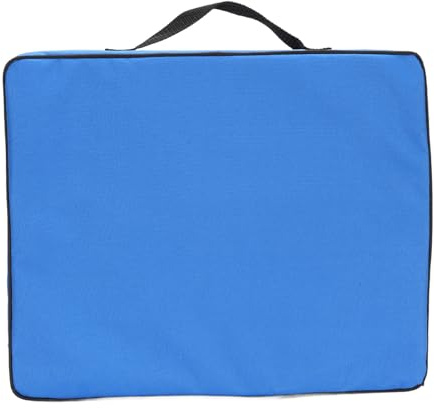 Natudeco Cojín de Estadio Grueso de 2,76 Pulgadas, Impermeable, portátil, cómodo y con asa para Acampar al Aire Libre (Azul)