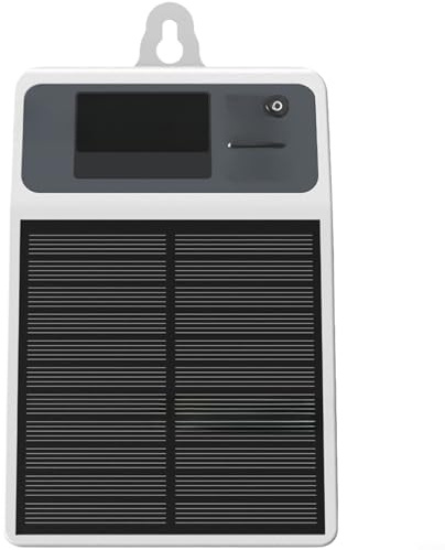 GLFLOW Sistema de riego por goteo automático de jardín e invernadero con energía solar, bomba recargable de 2200 mAh, IPX5 impermeable, construcción de PVC