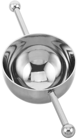 GOOHOCHY Misurino per Cocktail in Acciaio Inossidabile Argento Doppia Capacità Robusto e Preciso per Miscelazione Cocktail e Whiskey