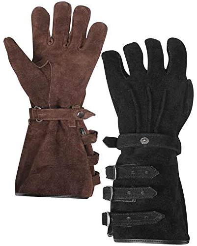 MYTHOLON Kandor Handschuhe (Large, Schwarz)