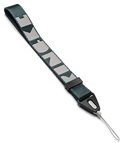 Ringke Hand Strap, Correa para la Muñeca para Teléfono Móvil, Cámara, DSLR, Correa de Mano Universal Compatible con Funda iPhone 13/12/11/Pro/Max/Mini y Funda AirPods Pro/3/2 - Lettering Peacock Green