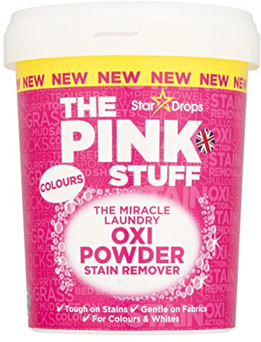 6er Pack - Stardrops Pink Stuff – Oxi Powder Stain Remover Colour – 1,0 kg