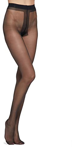 POMPEA 20 CL Collant, Black HBS, 4-L (Pacco da 6) Donna