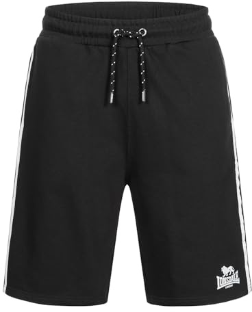Lonsdale Sporthose Herren Kurz XXL Craigston | Herren Shorts Regular fit - Casual and Gym Shorts Herren - Sport Hosen männer