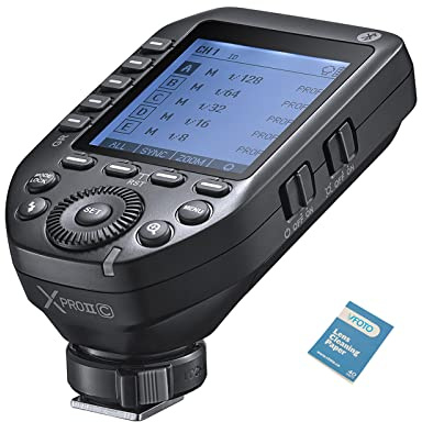Godox XProII XProII-C Flash Trigger Transmitter für Canon Kamera | 2.4G Kabelloser Blitzsender,HSS 1/8000S,Bluetooth-Verbindung,TCM-Transformationsfunktion,LCD-Display(Xpro-C Upgrade)