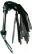 Handmade Genuine Real Cowhide Leather Thick and Hard Tails Black flogger Whip