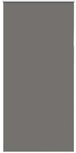 vidaXL Estor Enrollable Opaco Gris 105x210 cm Tela Ancho 100,7 cm