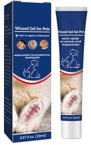 KOAHDE Pansement Liquide pour Plaies Chien,Gel de Soin des Plaies pour Chiens et Chats,Gel de Guérison Imperméable,Gel Apaisant pour Les Plaies pour Chats et Chiens,Gel Soin des Plaies pour Animaux