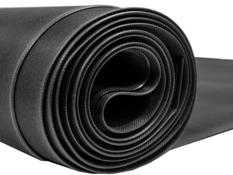 Skyguard Rubber Roofing Sheet for Flat Roofs - Longer Lasting Alternative to Roofing Felt for Sheds - Black Rubber Roofing Membrane No Talc (3m x 6m)