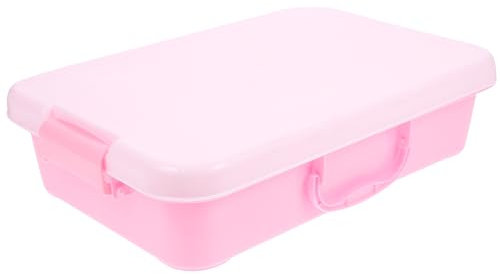 ibasenice Portable Mit Deckel Tragbare Aufbewahrungsbox Für Sandspielzeug Für Draußen Multifunktionale Box Für Mädchen Einfache Handhabung Und Große Kapazität