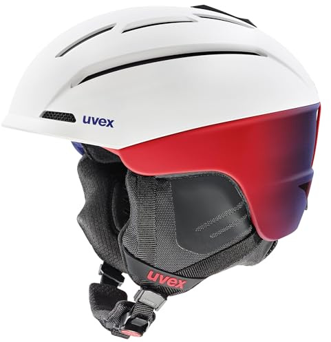 Uvex Unisex Gravitate Skihelm, White-Grad Magma matt, 51-55CM