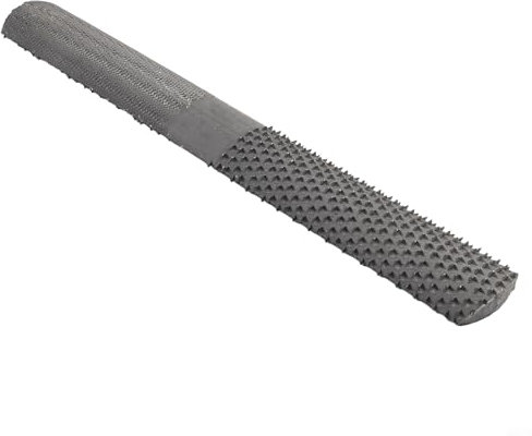 Lima per la lavorazione del legno 4 in 1, in acciaio al carbonio, 20,3 cm, raspa per modellare e lucidare legno, plastica e pezzi in gesso
