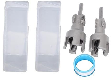 Set di strumenti per filettare tubi Filettatrice interna esterna portatile per riparazioni domestiche Progetti all'aperto