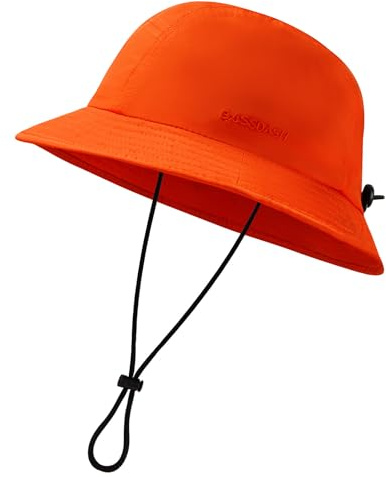 BASSDASH UPF50+ Fischerhut Herren Damen leicht wasserabweisend verstaubar Bucket Hat Sommerhut FH13
