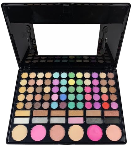 All-in-one Makeup Set, Makeup Kit for Women, Make up Set for Traveling, Long Lasting, Make-Up Sets, Easy to Apply Matte Eye Shadow Palette for the Perfect Look for Day or Night