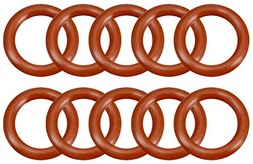sourcing map 10 Stück O Ringe 9,2mmx14mmx2,4mm Dichtungsringe Rund Gummi Dichtung O Ring Seals NBR Unterlegscheibe für Wasserhahn Spülventile Waschbecken Duschablauf Hydraulik Rohrschlauch