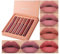6 Pcs Matte Liquid Lipstick Set Nude Lip Gloss Non-Stick Cup Not Fade Waterproof Long Lasting Lip Sticks Gift For Make Up Women (Set B)