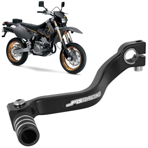 Motorräd Schalthebel für DRZ400S DRZ400SM DRZ400E 2000-2017,Schwarz