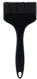 Grand pinceau à pâtisserie en silicone – Résistant à la chaleur – Brosse à badigeonner extra large – Passe au lave-vaisselle pour cuisiner, cuire, griller, et étaler l'huile, le beurre, la sauce