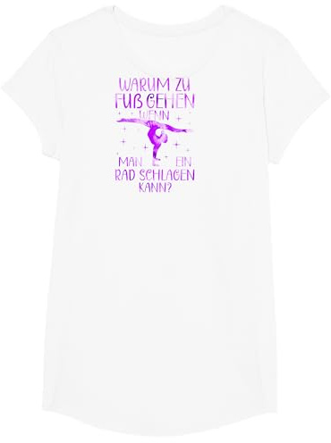 Kunstturnen Gymnastik Mädchen Turnen Geräteturnen T-Shirt