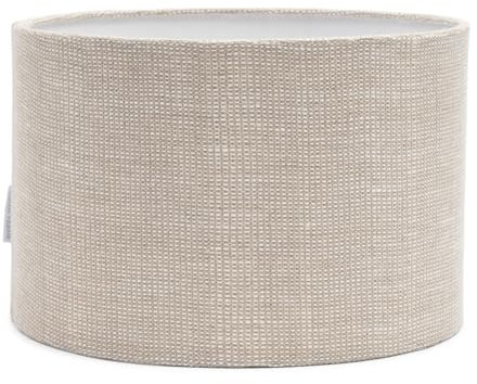 Riviera Maison Lampenschirm klein Beige Leinen Durchmesser 20 cm, zylinderförmiger Schirm für Tischlampen und Nachtlampen, handgefertigte Dekoration für Lampe - Linen Cylinder Lampshade - (ØxH) 20x15