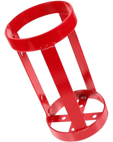 Angoily Supporto Estintore in Metallo Solido Per Pavimento Staffa Base Per Estintore Da Resistente e Stabile Per Casa e Ufficio Portatile e Facile Da Usare