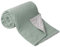 bearmoss Coperta in Cotone per Neonati, Morbida Coperta per Gattonare per Bambini, in Mussola per Bambini, 75 x 100 cm(Verde)