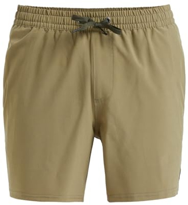 Quiksilver Boardshorts SURFSILK SOLID VOLLEY 16 Män Beige M, Aloe, M