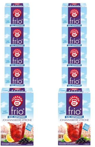 frio Johannisbeere-Zitrone 10 Packungen à 18 Beutel, 450g