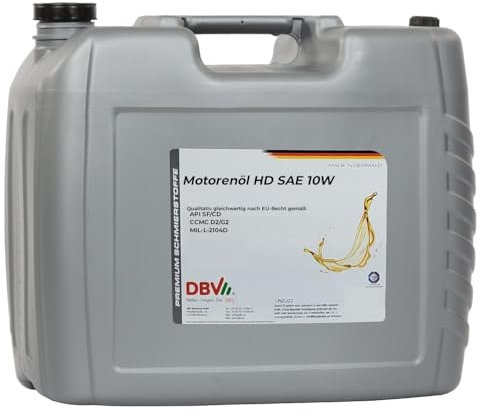 Motorenöl HD SAE 10W 20-Liter-Kanister