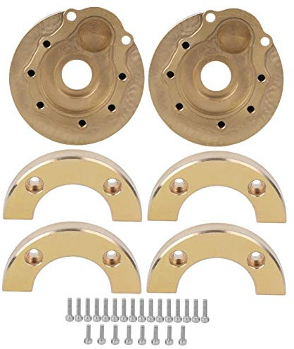 Demeras Poids de Roue en Laiton RC, contrepoids de contrepoids en Laiton Avant arrière Amovible pour TRAXXAS TRX4 RC Crawl
