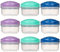 Sistema Snack Pots Mini Bites TO GO Frischhaltedosen | 130 ml | stapelbare Snack-Boxen mit Deckel | BPA-frei | 9 Stück