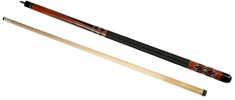 Pegasi Classic Billard Queue - Billiard köe 147cm - Zweiteilig - Billard Kö - Billard cue - Snooker Queue - Biliard Köhl - Billard Que - Pool Queue - 13 mm Klebespitze - Gute Qualität - Weiß/Gelb